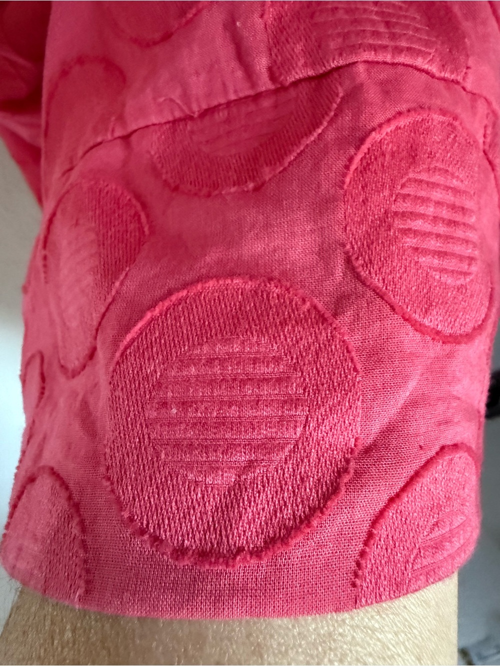 Rabbit Rabbit Rabbit Coral Pink Women's Shift Dress - Picture 4 of 6
